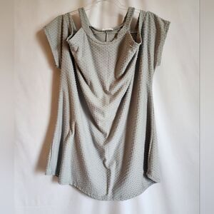 Chic Soul Cold Shoulder Blouse